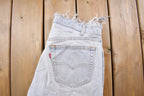 Vintage 1990s Levi's Red Tab Distressed Jeans Size 33 x 32