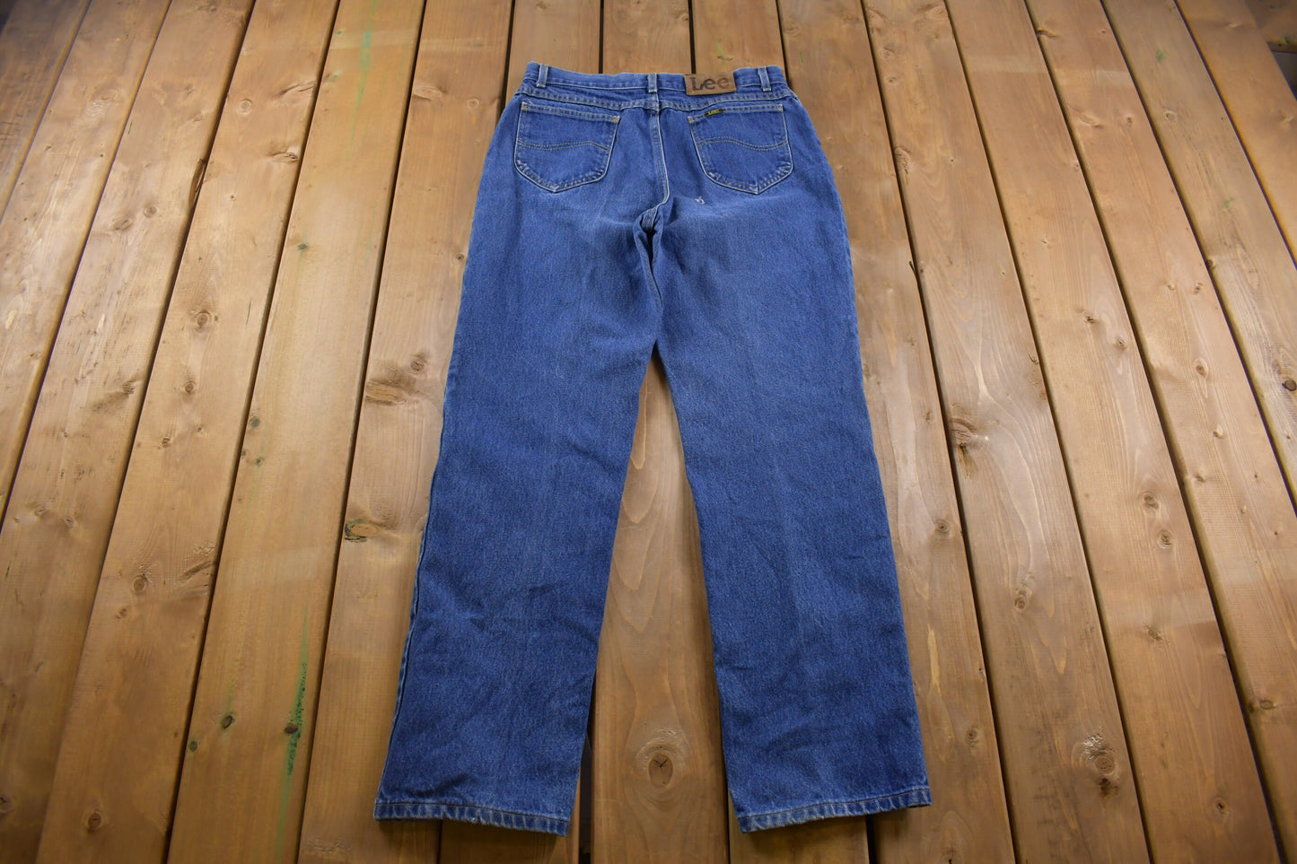 Vintage 1990's Lee Blue Jeans 30 x 30 / Made in USA / American Vintage / Basic Blue Jeans / Streetwear Fashion / Vintage Pants