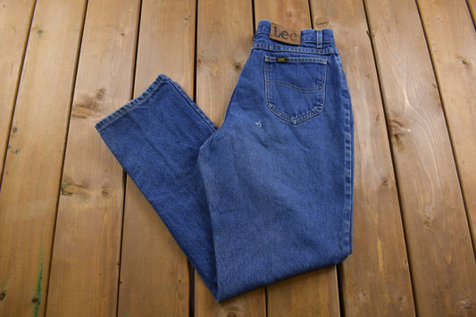 Vintage 1990's Lee Blue Jeans 30 x 30 / Made in USA / American Vintage / Basic Blue Jeans / Streetwear Fashion / Vintage Pants