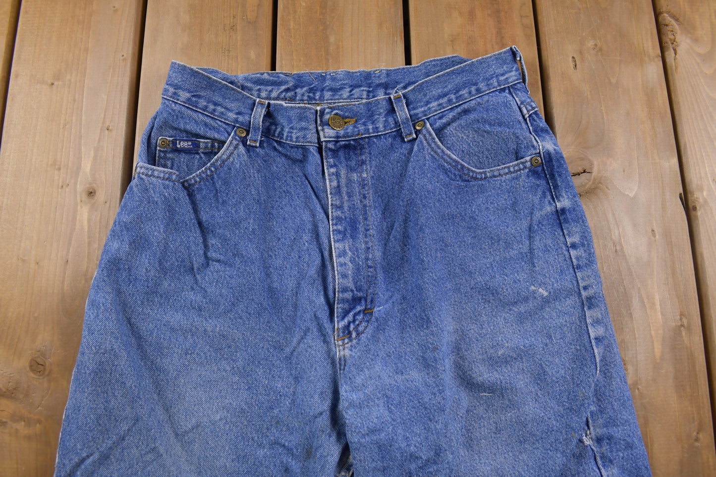 Vintage 1990's Lee Blue Jeans 30 x 28 / Made in USA / American Vintage / Basic Jeans / Streetwear Fashion / Vintage Pants