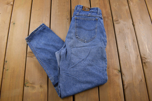 Vintage 1990's Lee Blue Jeans 30 x 28 / Made in USA / American Vintage / Basic Jeans / Streetwear Fashion / Vintage Pants