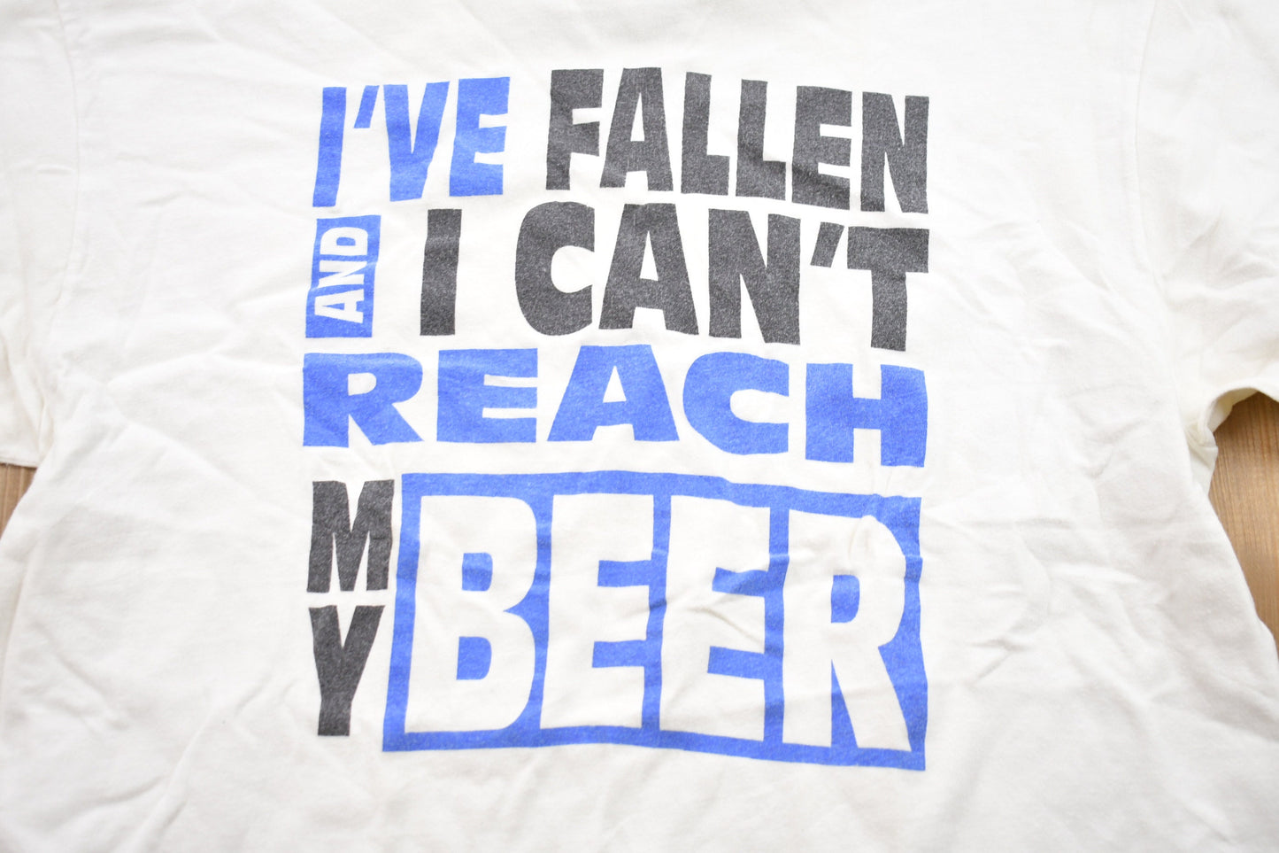 Vintage 1990s Funny Beer Graphic T-Shirt