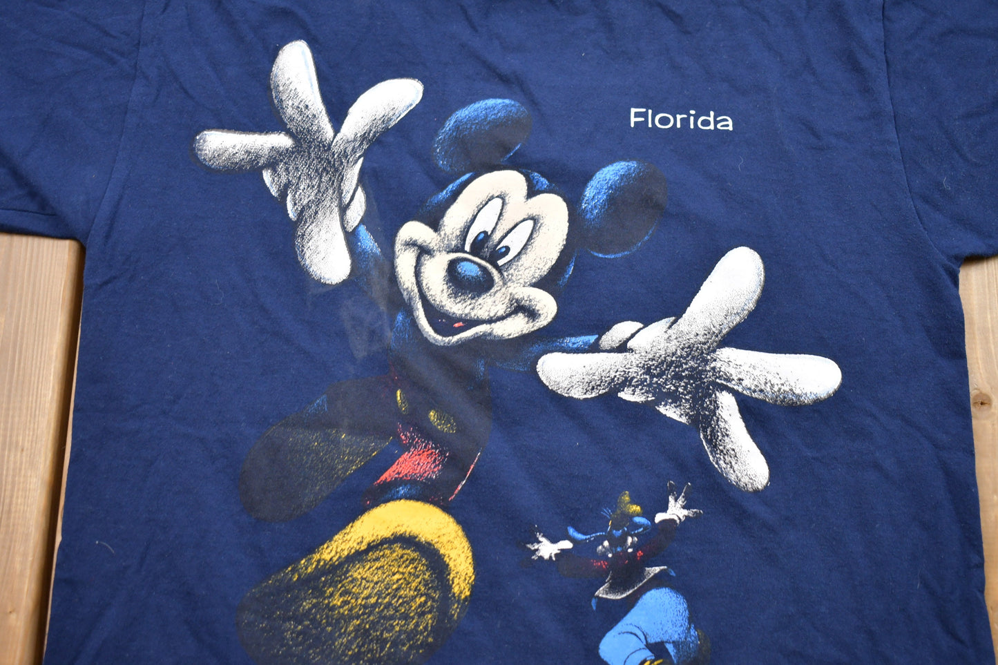 Vintage 1990s Florida Mickey Mouse Graphic T-Shirt