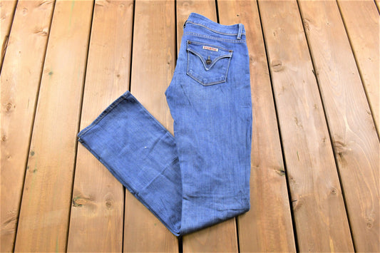 Vintage 1990's Hudson Women's Blue Jeans / Made in USA / Women's Jeans / American Vintage / Streetwear Fashion / Vintage Pants