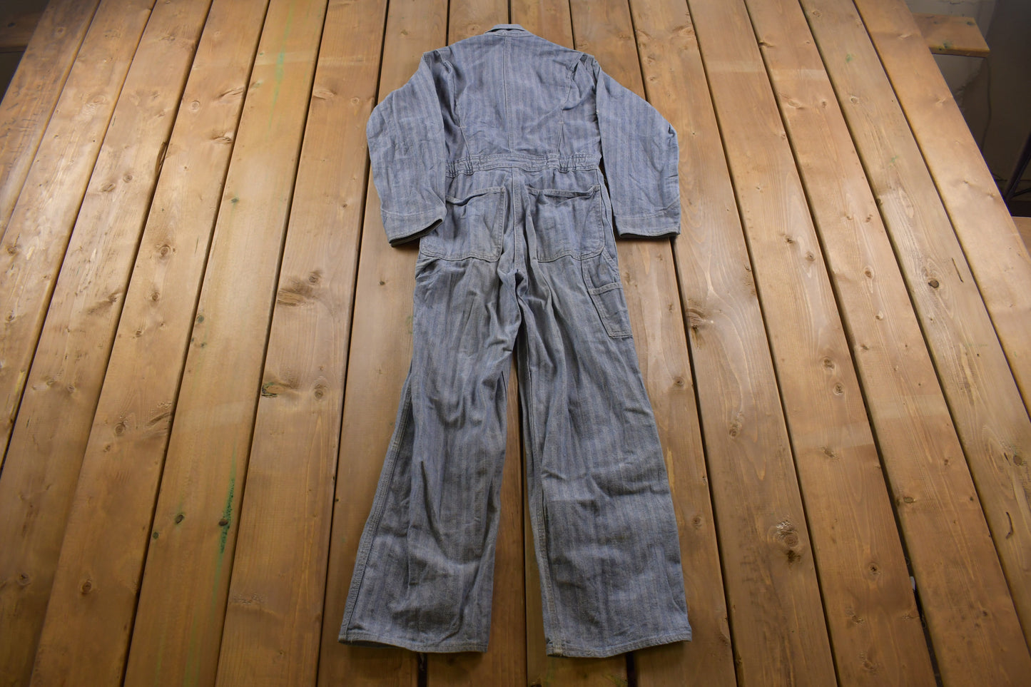 Vintage 1990's BIG MAC Denim Coveralls / Made in USA / American Vintage / Vintage Workwear / Streetwear Fashion / Vintage Pants