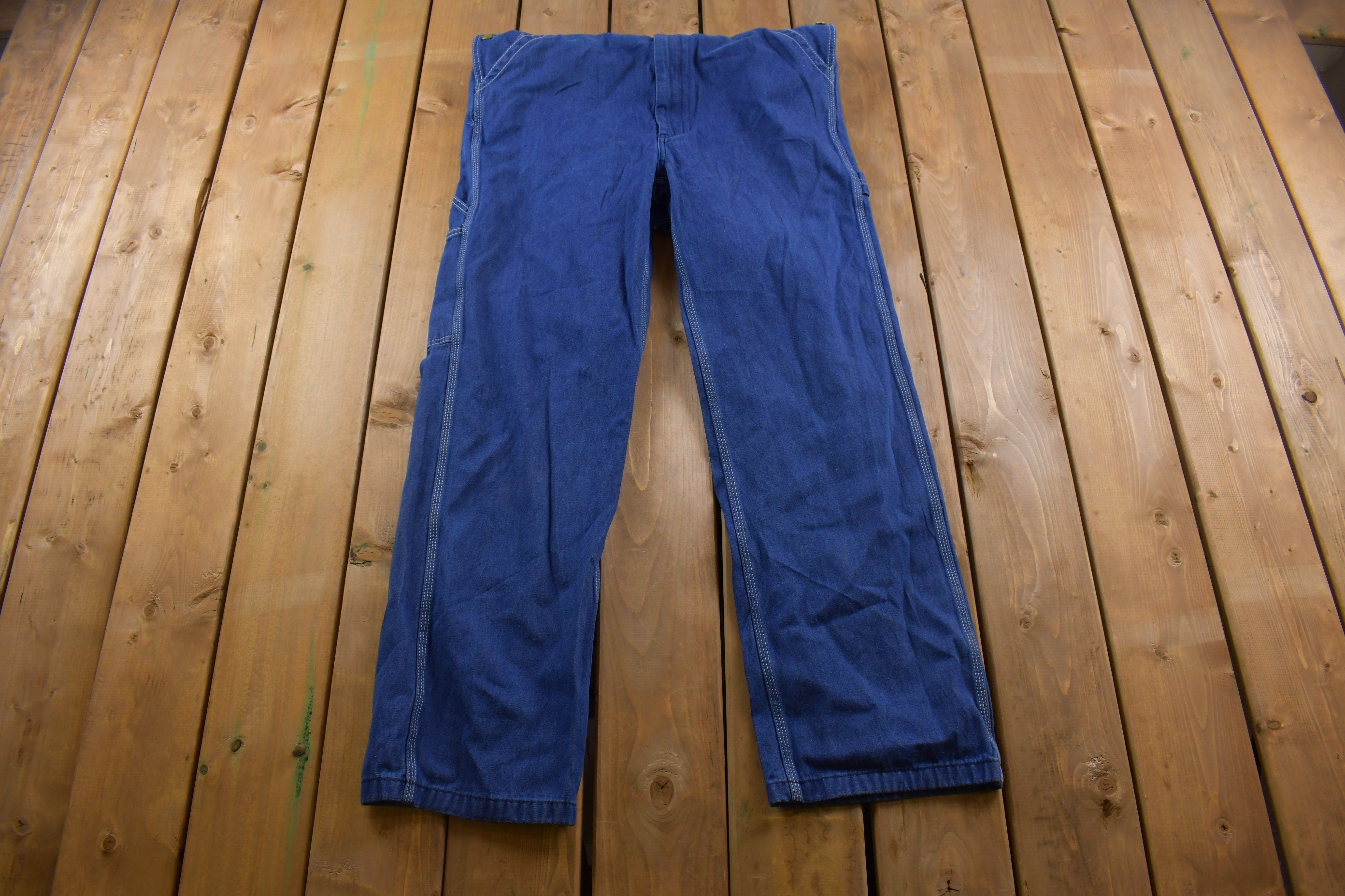 Vintage 1990s Liberty Denim Jean Overalls Size 36 x 34