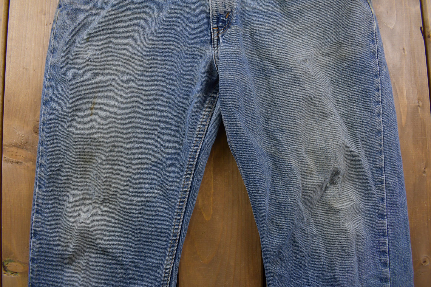 Vintage 1990s Levi's 505 Red Tab Jeans Size 34 x 26