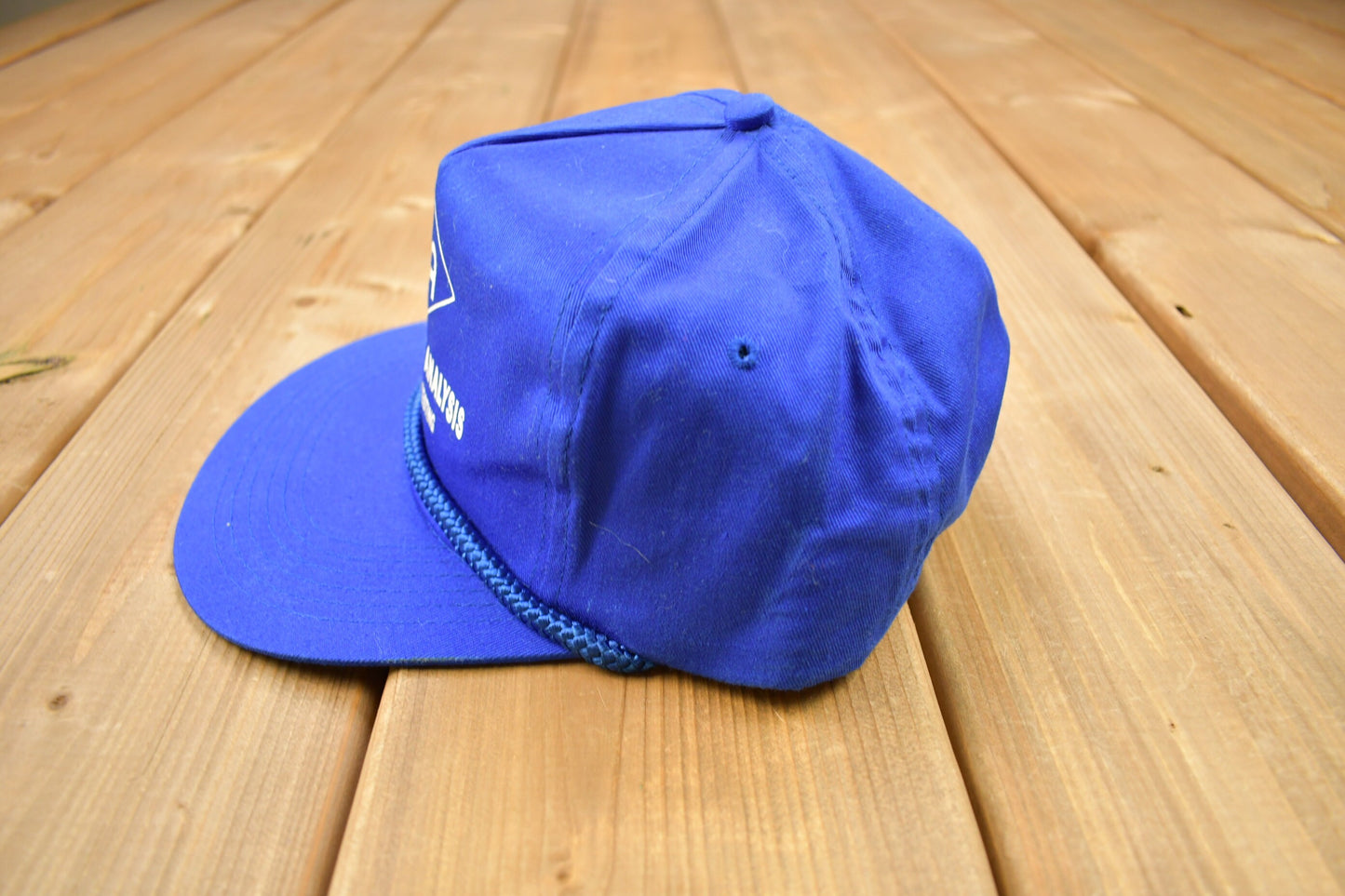 Vintage 1990s Total Source Analysis Environmental Testing Snap Back Hat