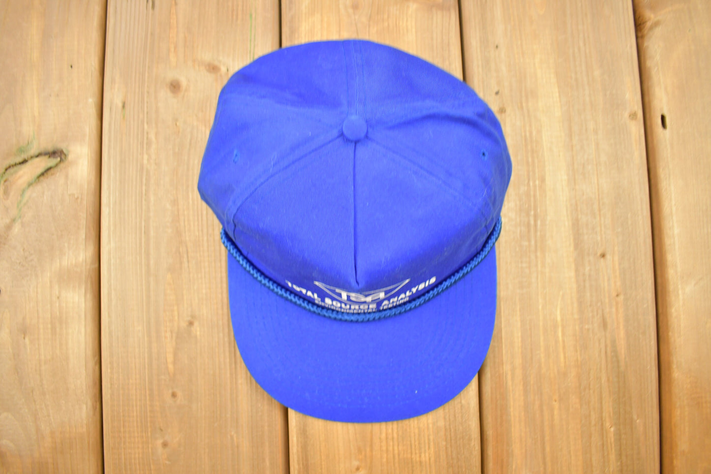 Vintage 1990s Total Source Analysis Environmental Testing Snap Back Hat