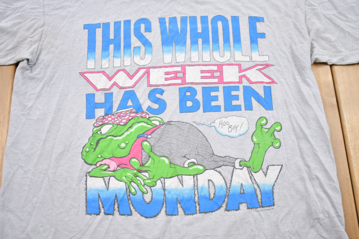 Vintage 1990s This Whole Week Has Been Monday Graphic T-Shirt