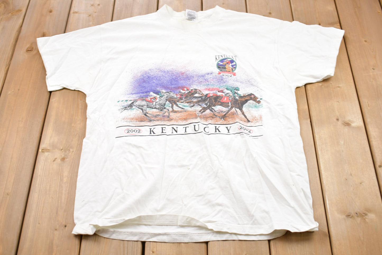 Vintage 2002 Kentucky Graphic T-Shirt