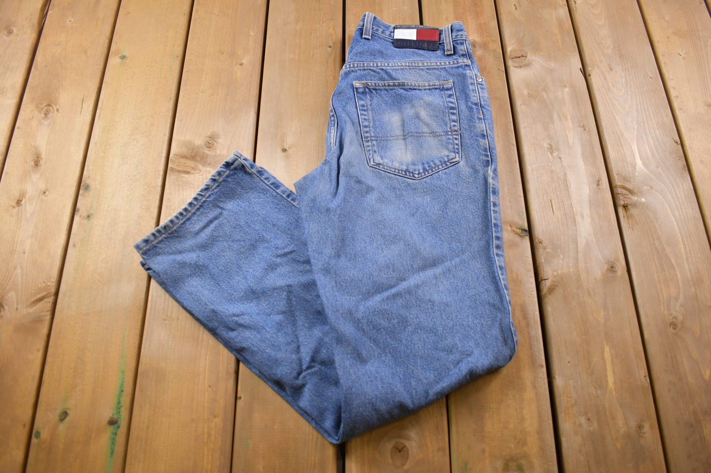 Vintage 1990's Tommy Hilfiger Jeans 32 x 32 / American Vintage / Streetwear Fashion / Vintage Pants