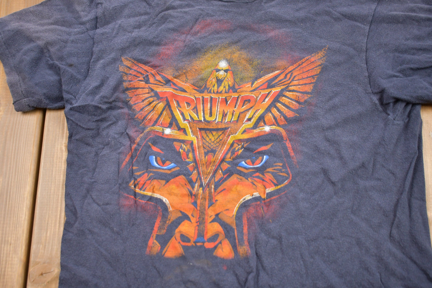 Vintage 1990s Triumph Rock Band Graphic T-Shirt