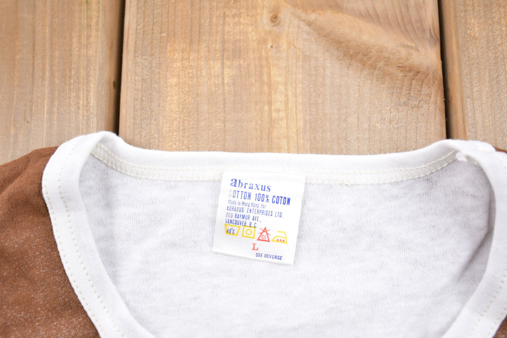 Vintage 1970s Contrast Faded Graphic T-Shirt