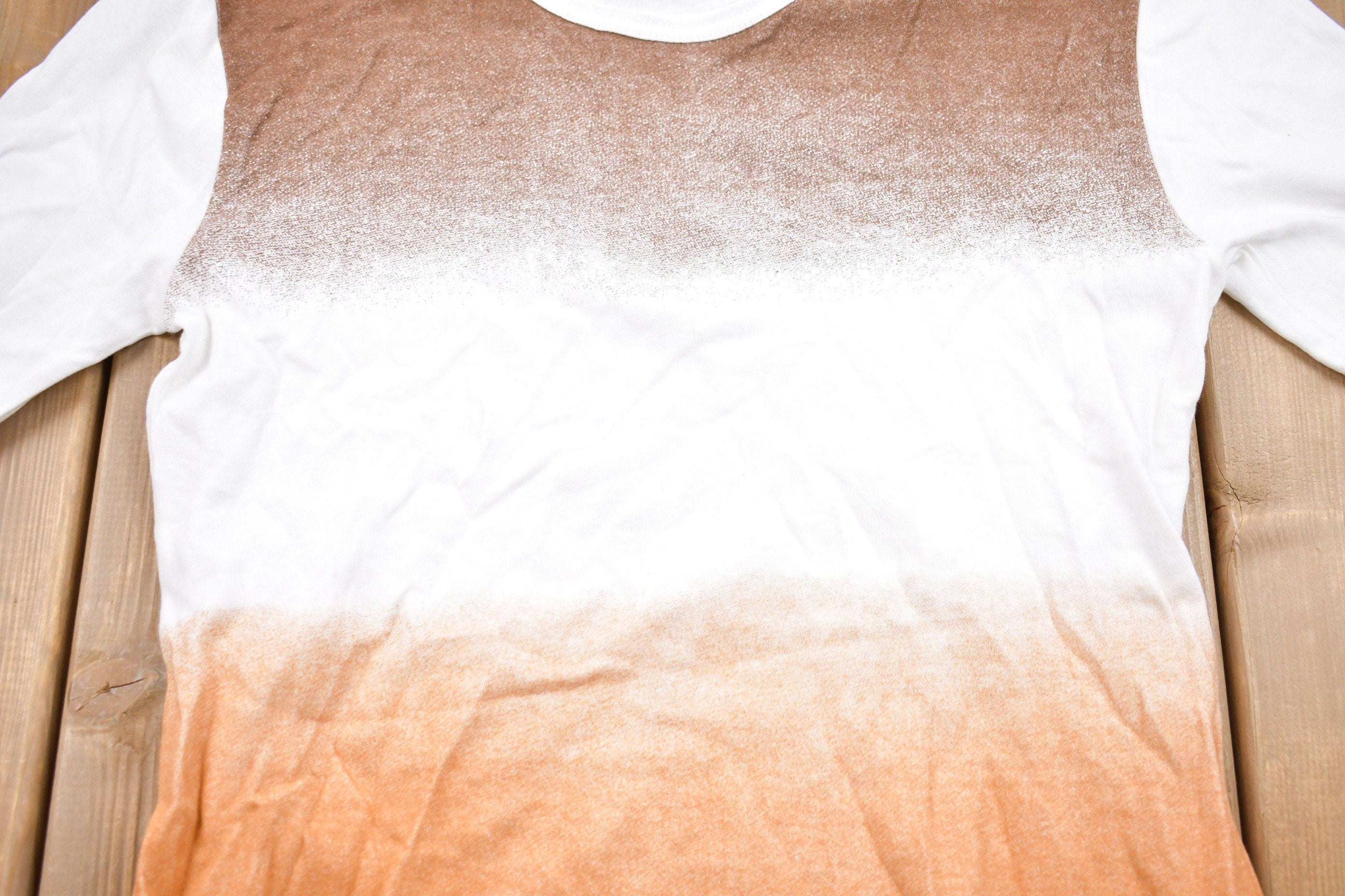 Vintage 1970s Contrast Faded Graphic T-Shirt
