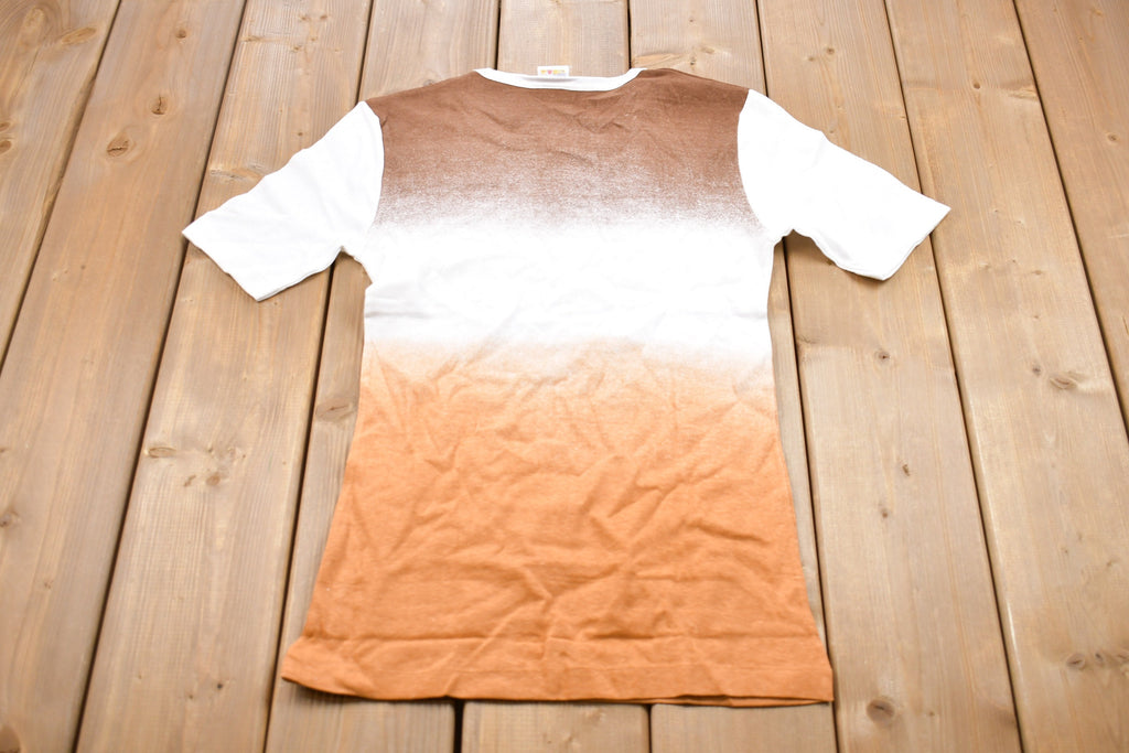 Vintage 1970s Contrast Faded Graphic T-Shirt