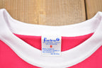 Vintage 1970s Pink Striped T-Shirt Dress