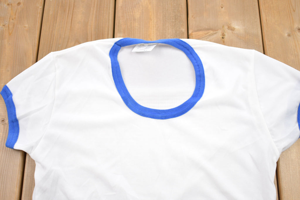 Vintage 1980s Mesh Ringer T-Shirt