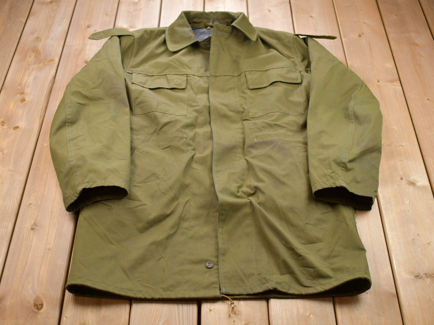 Vintage 1980s Military Field Jacket