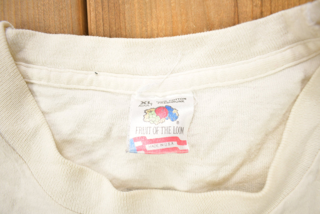 Vintage 1992 DC Talk Free At Last Christian Rock Band T-shirt