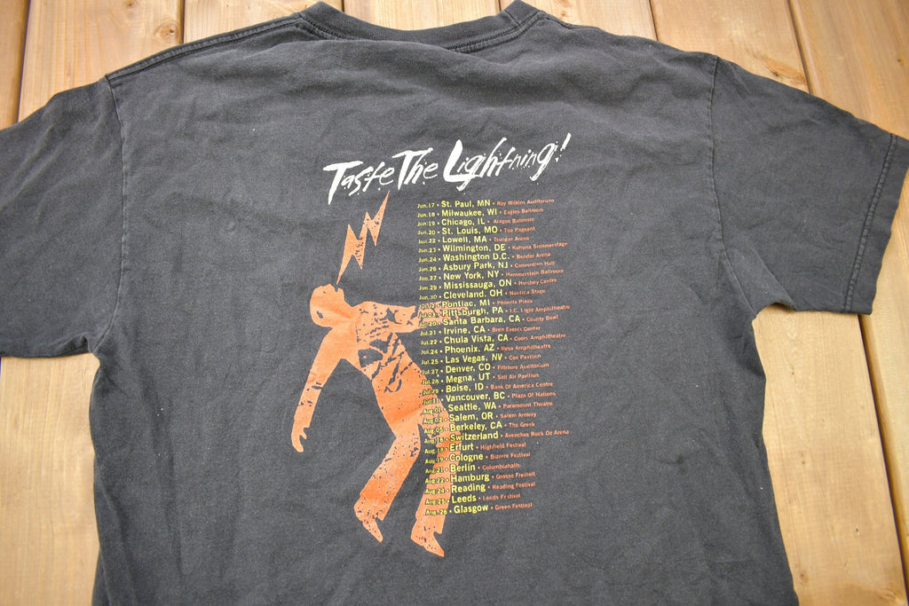 Vintage 2001 Green Day Taste The Lightning Tour Band T-shirt
