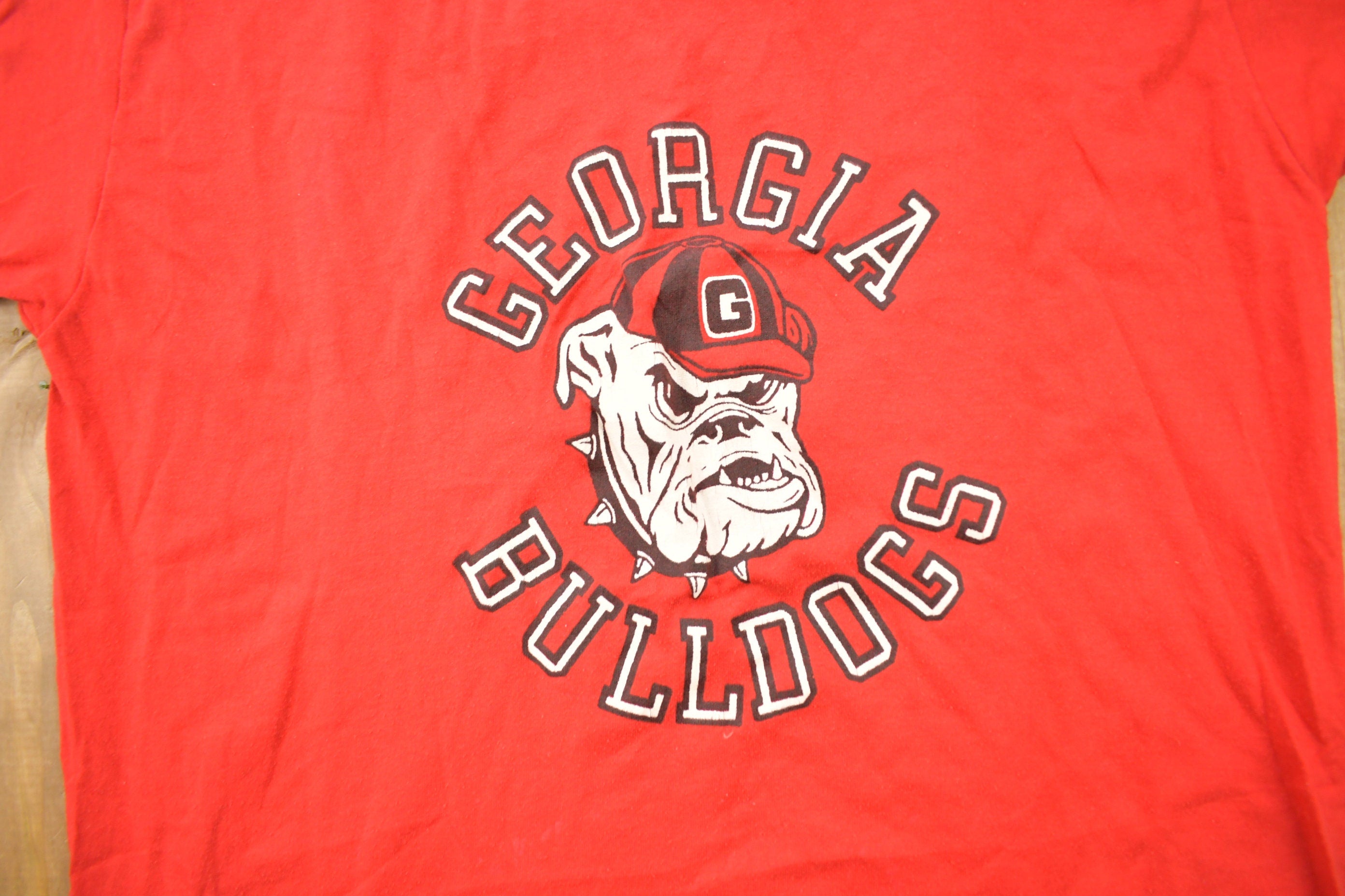 Vintage 1970s University of Georgia Bulldogs Collegiate T-Shirt