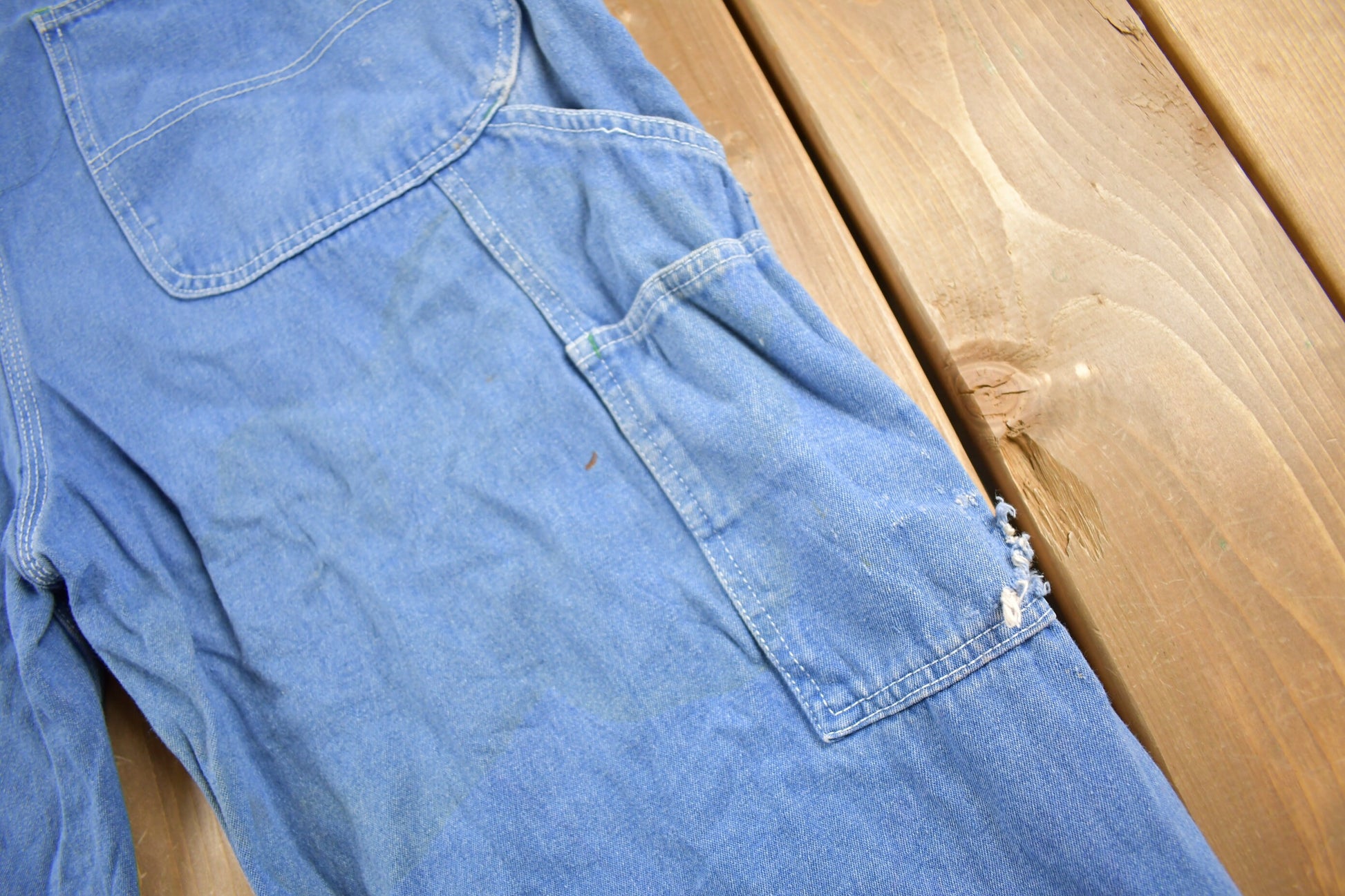 Vintage 1990s Liberty Denim Jean Overalls Size 46 x 27