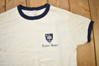 Vintage 1980s University Of Notre Dame Collegiate Champion Ringer T-Shirt