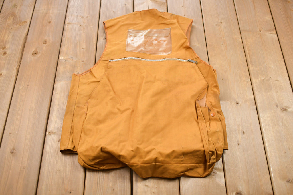 Vintage 1980s World Famous Rainwear Waterproof Vest