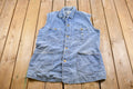 Vintage 1970s Lee Denim Jean Vest
