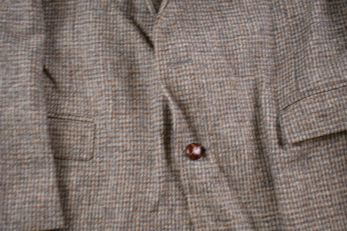 Vintage 1990s Tweed Blazer Jacket