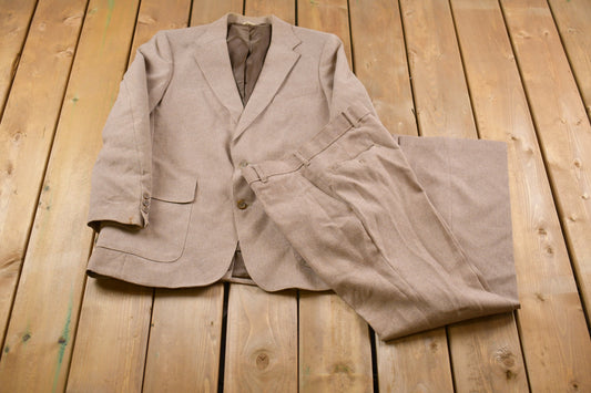 Vintage 1990s Levi's Blazer Pant Suit / Sport Jacket  / Vintage Jacket / 90s Pant Suit / Winter / Vintage Dress Suit