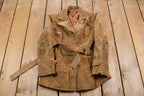 Vintage 1970s Genuine Leather Suede Leather Jacket