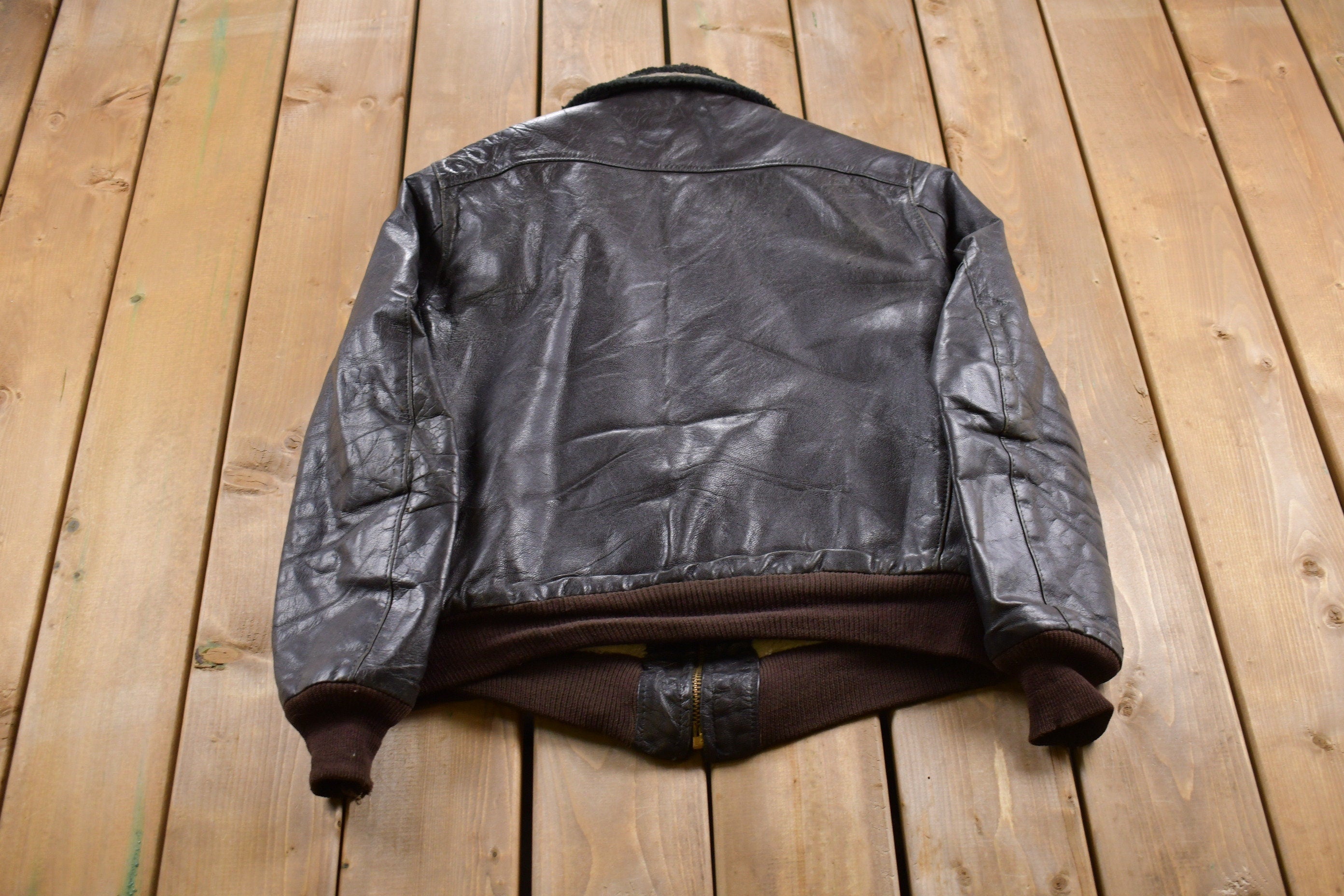 Vintage 1950s LL Bean Leather Jacket