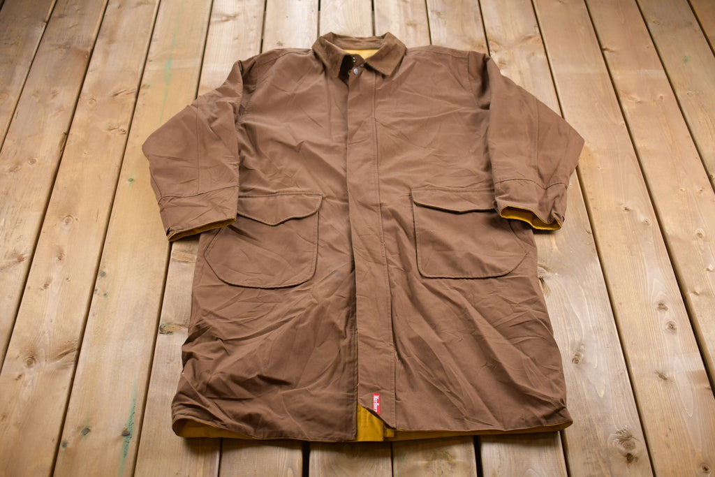 Vintage 1990s Marlboro Reversible Full Length Rain Jacket
