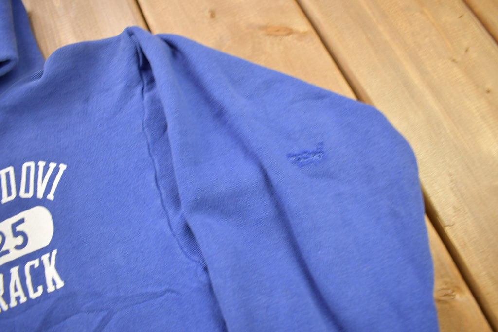 Vintage 1960s Mondovi Track Graphic Hoodie