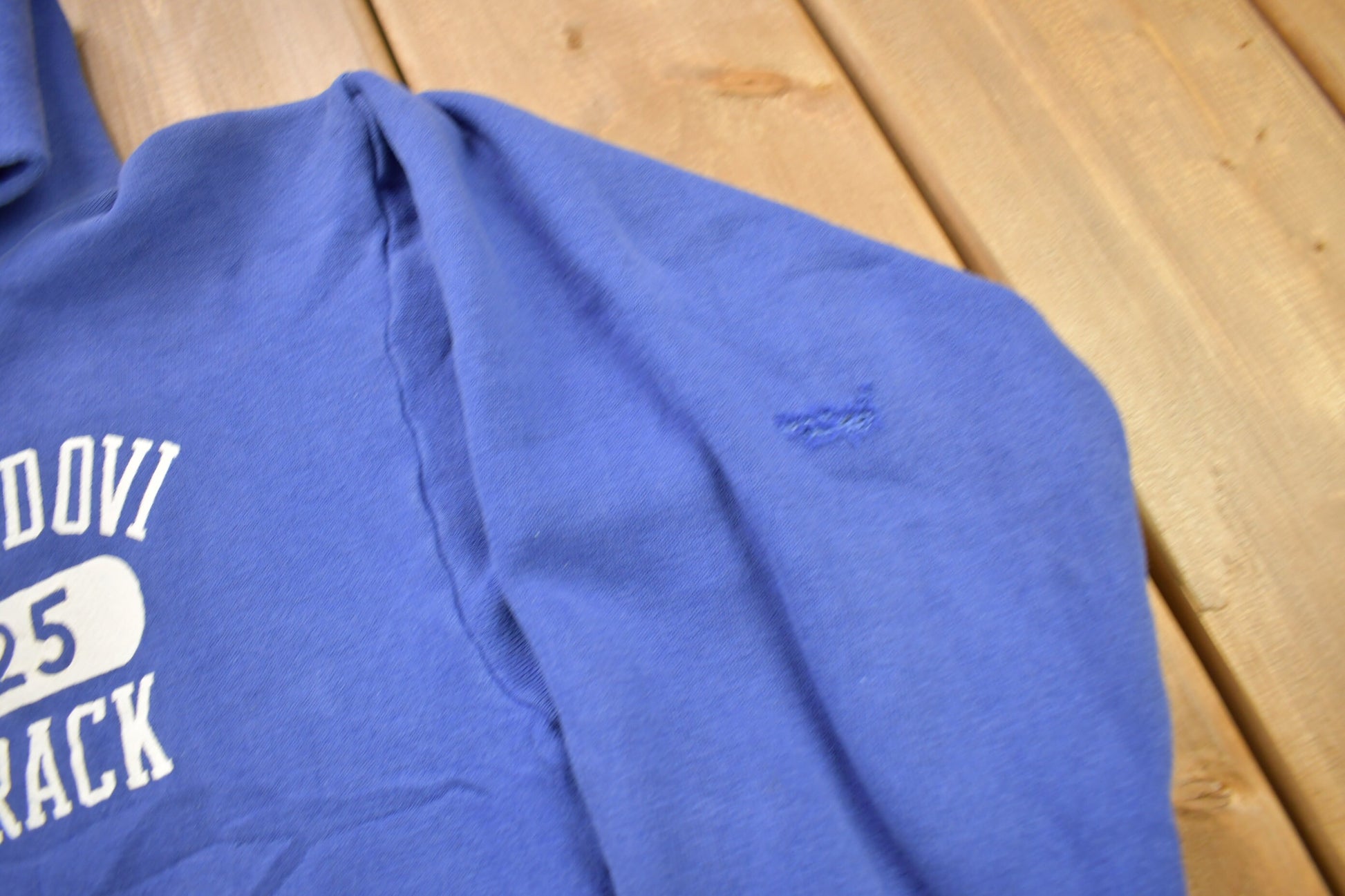 Vintage 1960s Mondovi Track Graphic Hoodie