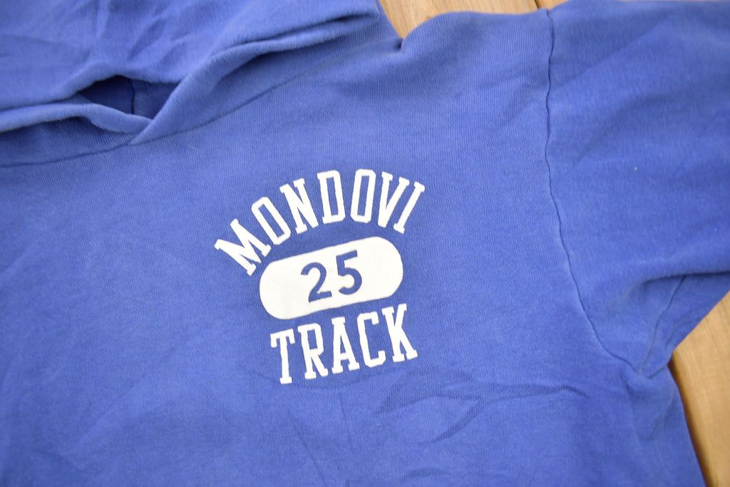 Vintage 1960s Mondovi Track Graphic Hoodie