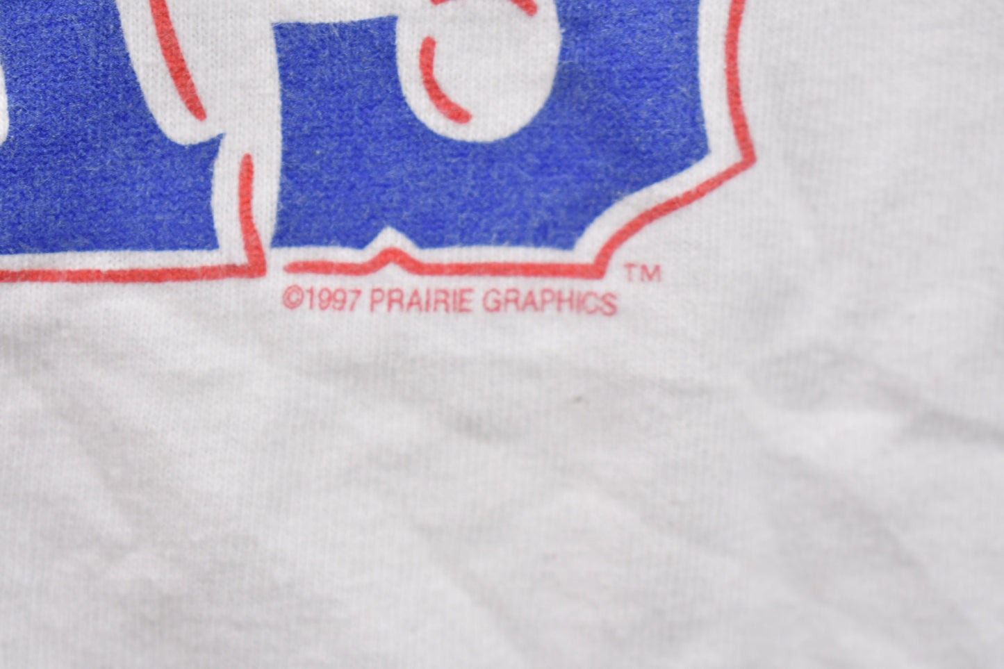 Vintage 1997 University of Kansas Collegiate T-Shirt / Made in USA / Prairie Graphics / NCAA Tee / Americana / Sportswear