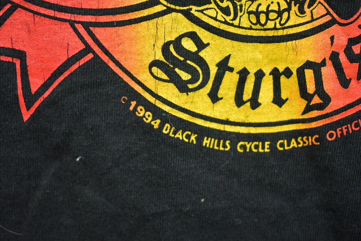 Vintage 1994 Black Hills Sturgis Graphic Tank Top / Vintage T Shirt / Streetwear / Graphic Tee / Single Stitch / Made In USA