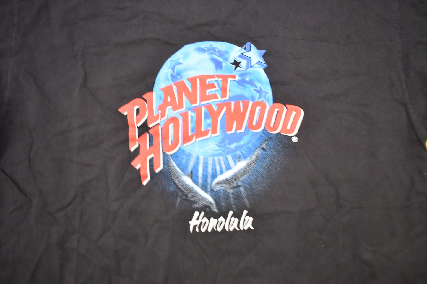 Vintage 1991 Planet Hollywood Honolulu Souvenir T Shirt / Streetwear / Made In USA / Vacation Tee / Travel T Shirt / Hawaii T Shirt