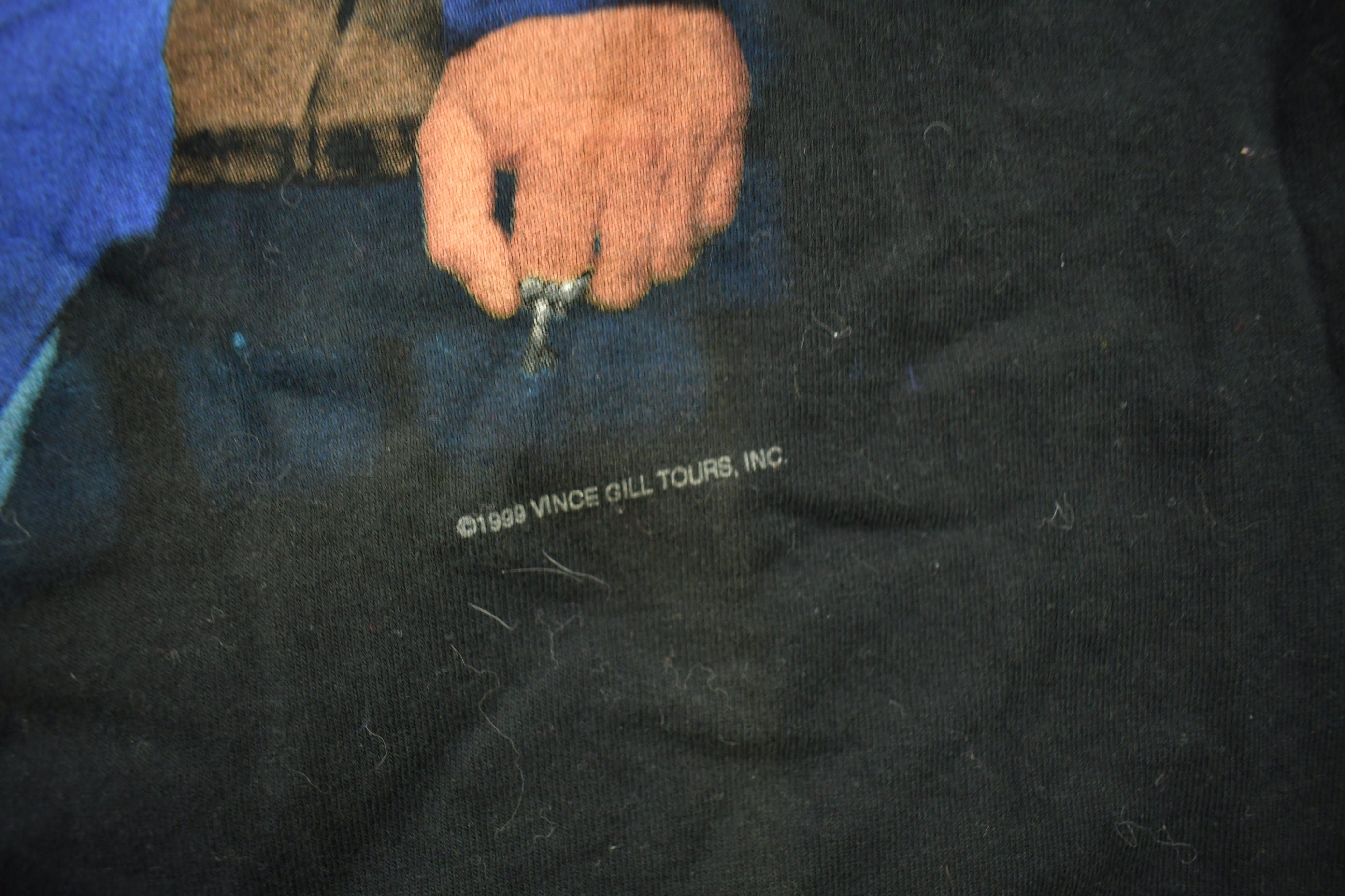 Vintage 1999 Vince Gill Tour Band T-shirt