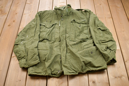 Vintage 2000 Military Field Jacket / Button Up Jacket / US Army Green / Vintage Army / Streetwear Fashion / Army Jacket / 2000 Jacket