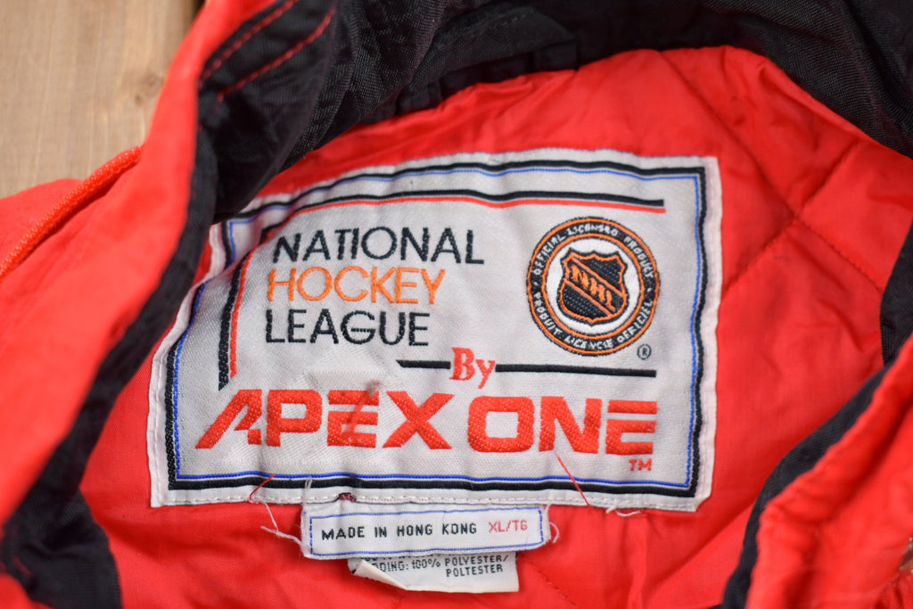 Vintage 1980s Detroit Red Wings NHL Apex One Windbreaker Jacket