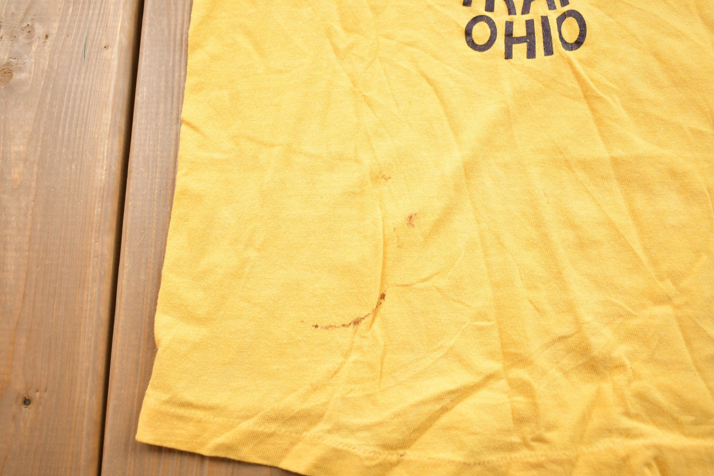 Vintage 1980s Golden Sabres Girard Ohio  T-Shirt