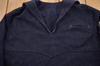 Vintage 1940s WWll Naval Clothing Factory Wool Sweater