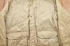 Vintage 1980s Woolrich Wool Puffer Fur Jacket