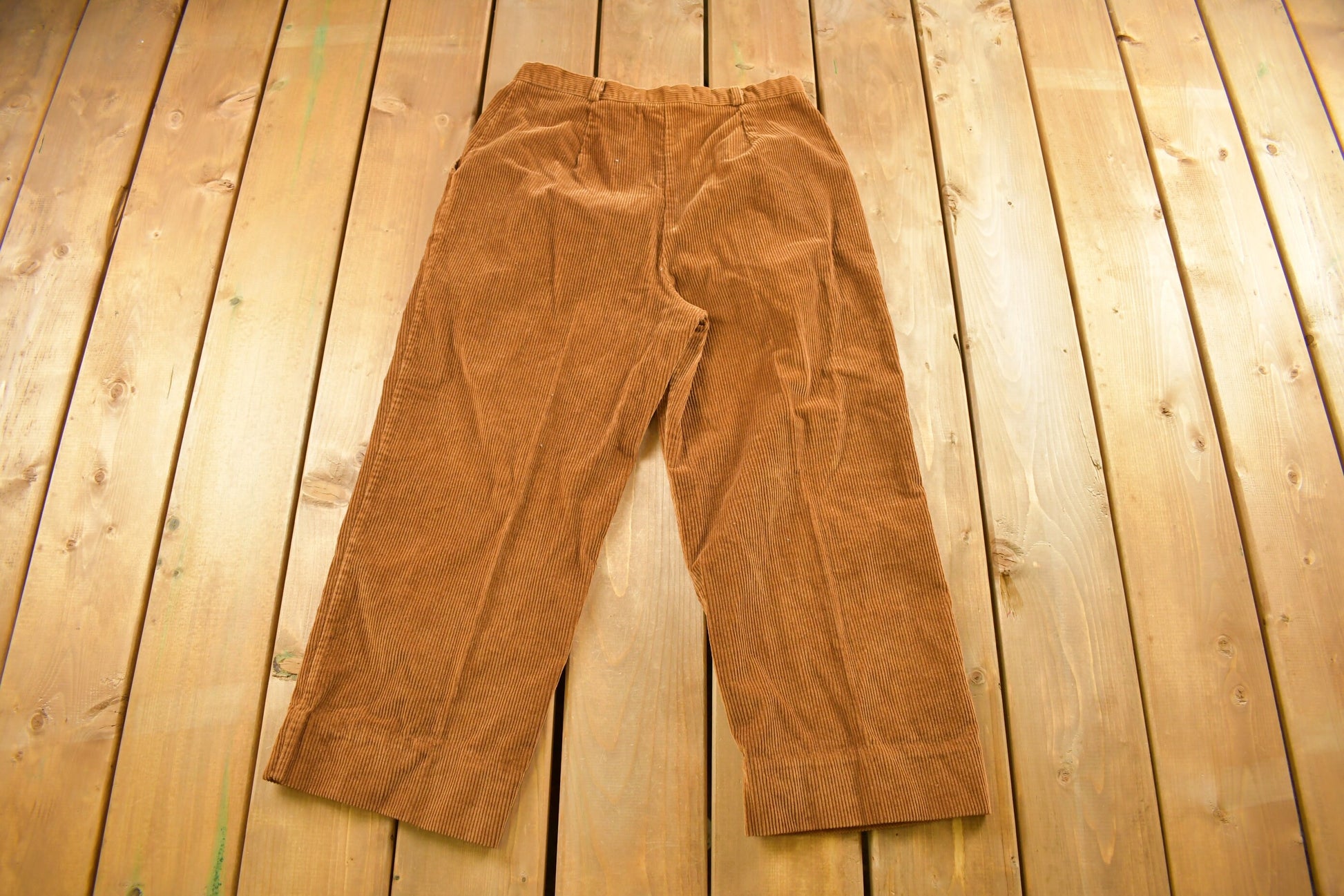 Vintage 1970s Bryn Mawr Bobbie Brooks Women's Corduroy Trousers Size 30 x 22