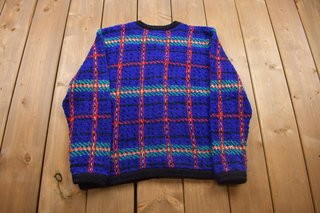 Vintage 1980s Worthington Button Up Knitted Cardigan Sweater