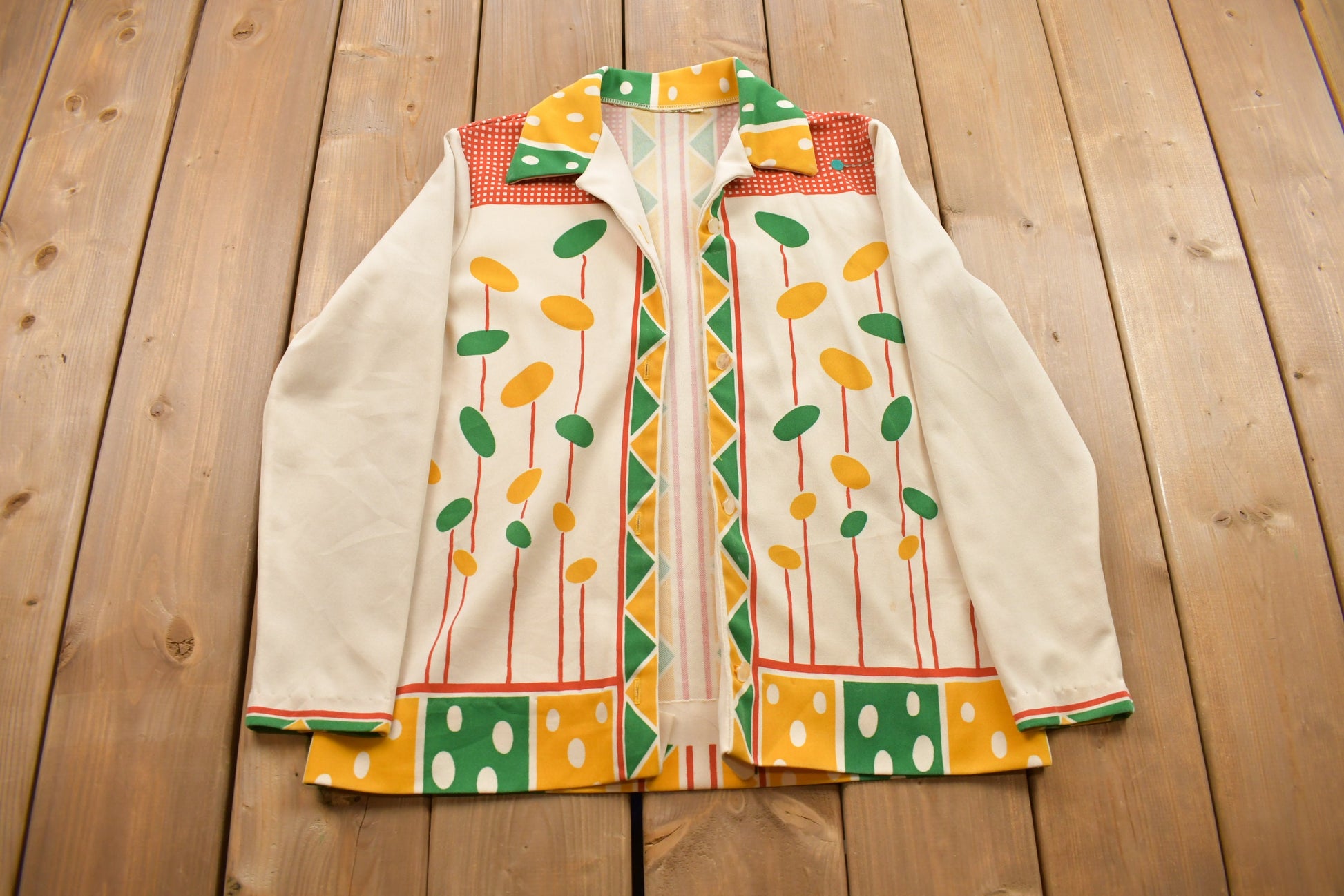 Vintage 1970s Button Up Shirt